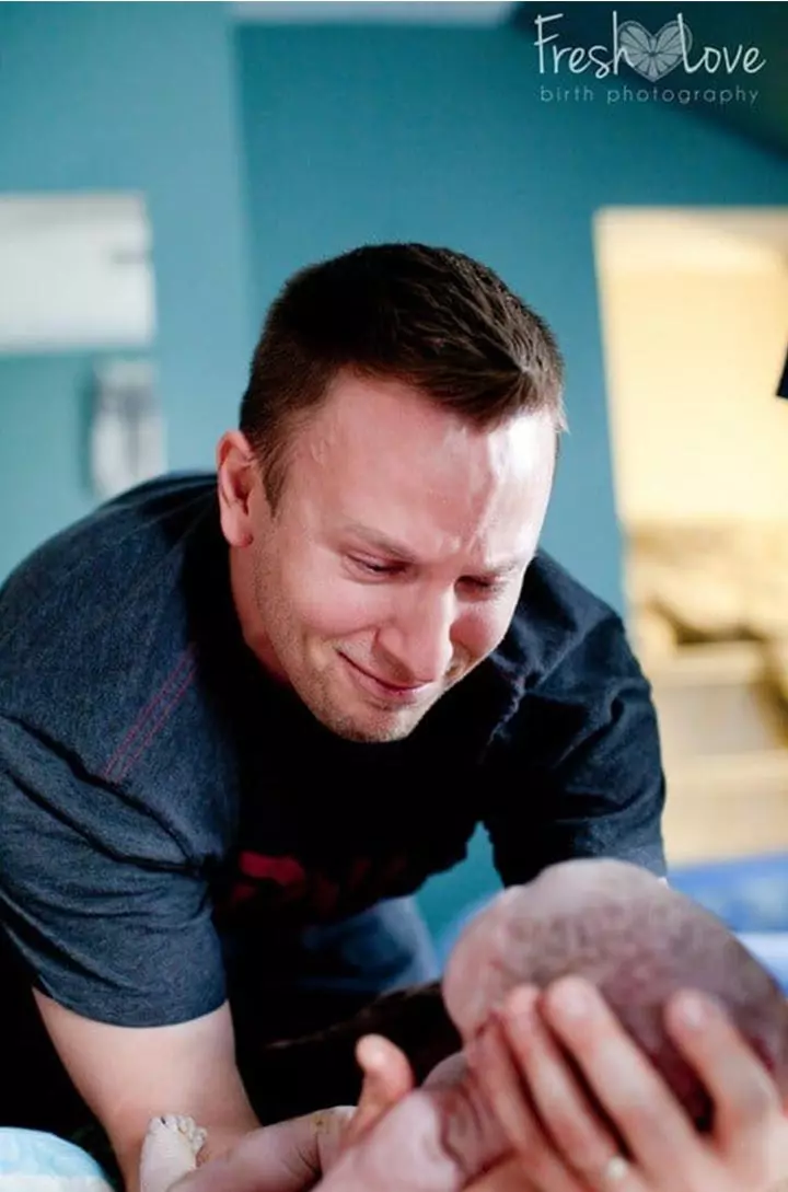 A heart-warming moment captured perfectly.