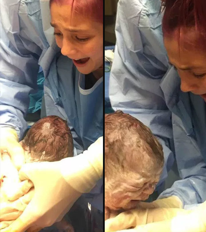 Breathtaking Photos Of 12-Year-Old Delivering Her Baby Brother