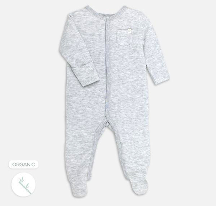 Front-opening sleepsuit
