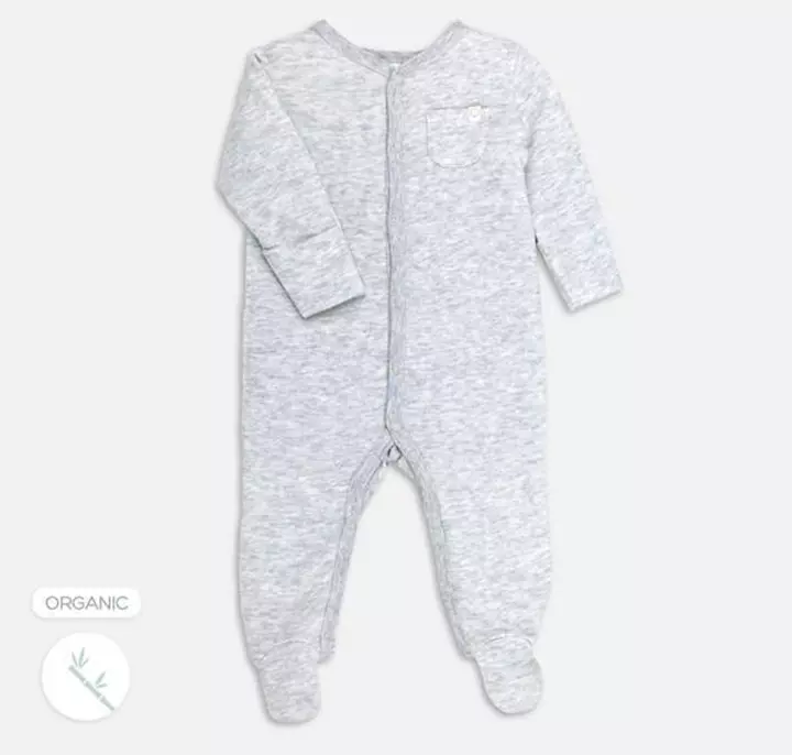 Front-opening sleepsuit