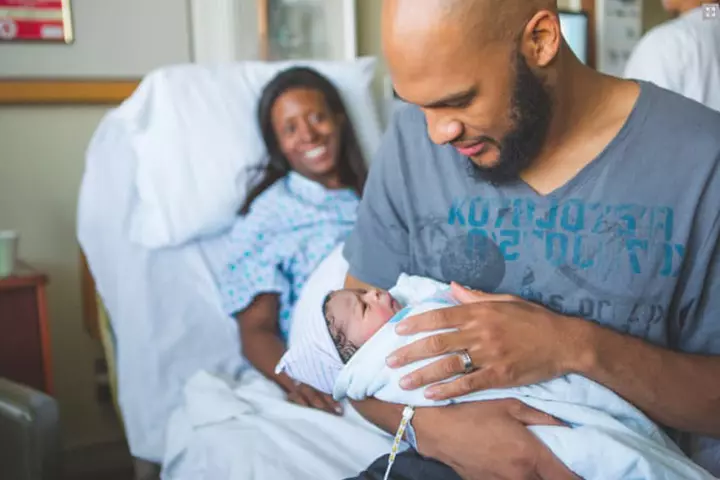 The best feeling in the world is to father a child!