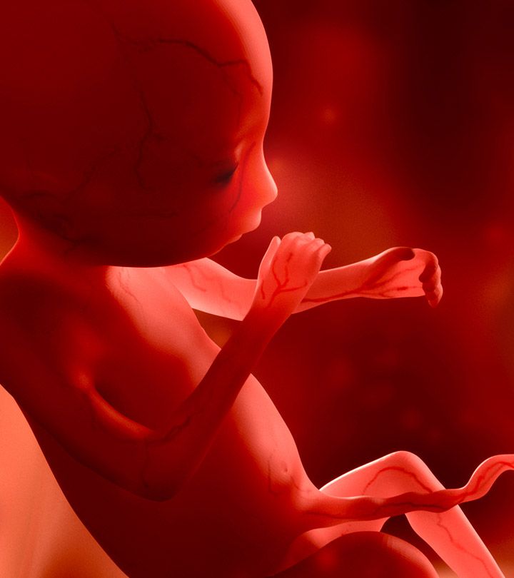 Unborn Baby Eats, Sneezes And Cries Inside The Womb