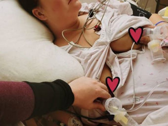 Mind Blowing Story Of Mom Pumping In ICU After Liver Transplant