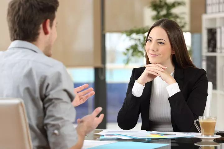 A woman can listen from both sides of her brain