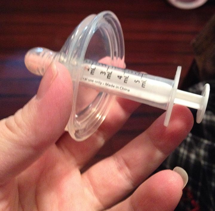 Mom's Clever Hack For Getting A Baby To Take Its Medicine Goes Viral (3)