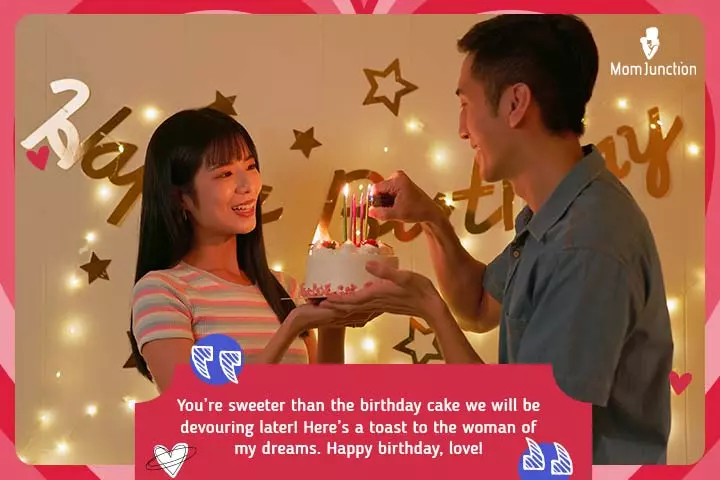 Birthday wishes for wife_Birthday cake