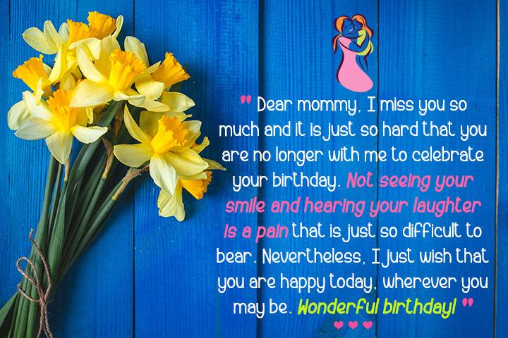 happy birthday message for mother