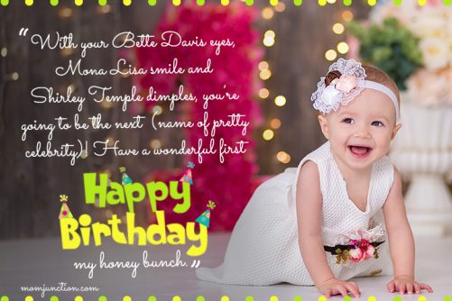 106 Wonderful 1st Birthday Wishes And Messages For Babies