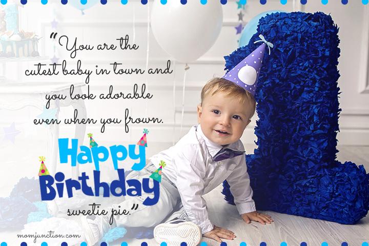 Happy Baby Boy and Cake 9 Month Stock Photo - Image of healthy, childhood:  105085344