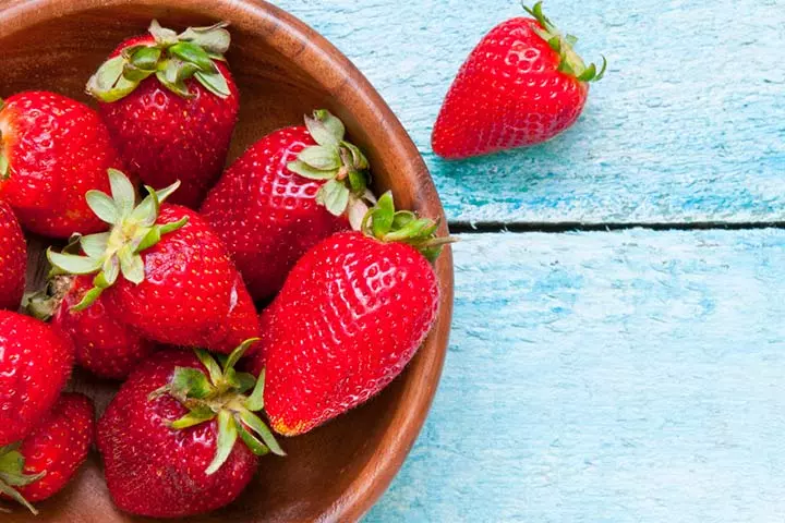 Eating Red Fruits Will Give Your Baby Rosy Cheeks