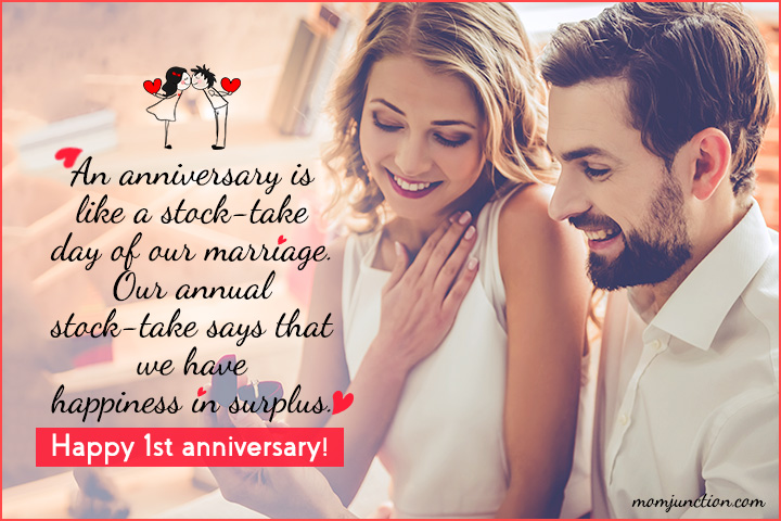 Happiness in surplus anniversary wishes for wife