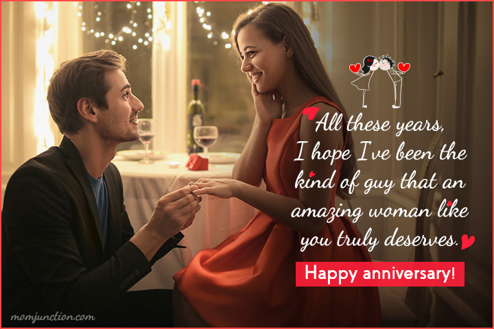What to say on your anniversary to your wife