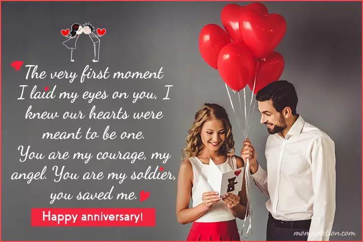 You saved me anniversary wishes for wife