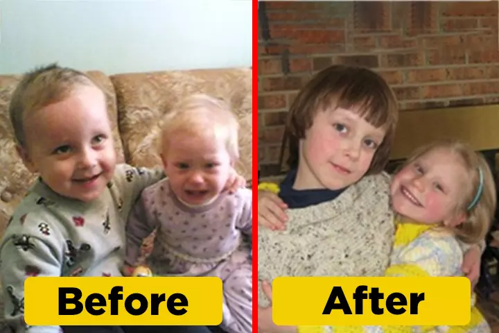 Even after 7 years, these siblings have no rivalry