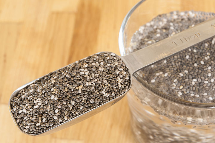 25 grams of chia seeds can be safely consumed during pregnancy