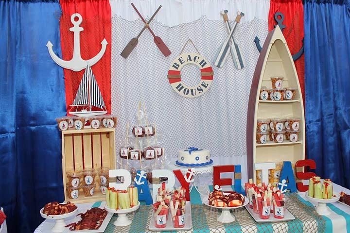 Nautical Theme Baby Shower Decorations Online