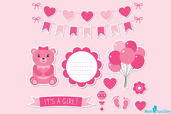 Its a girl baby shower banner