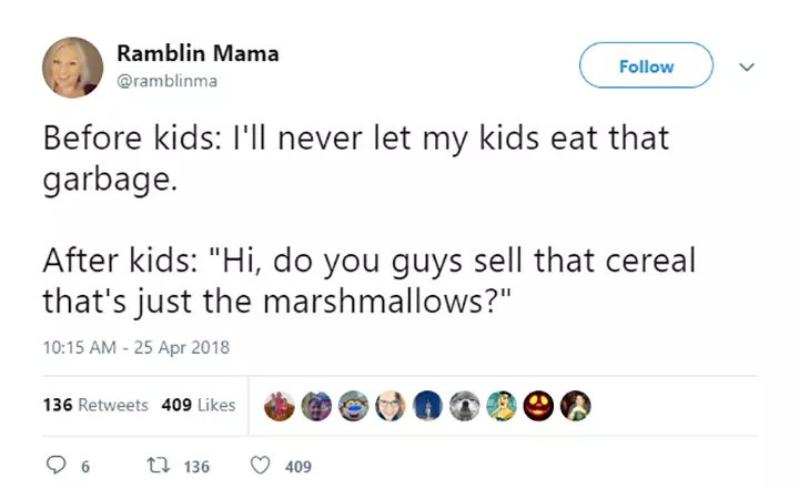 As Long As They Are Eating, It Doesn't Matter