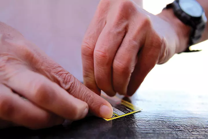 Scratch cards as baby shower prizes for guests