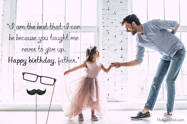 best message for dad on his birthday