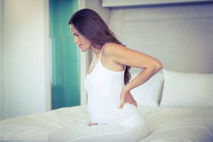 Back pain is common at 25 weeks pregnancy