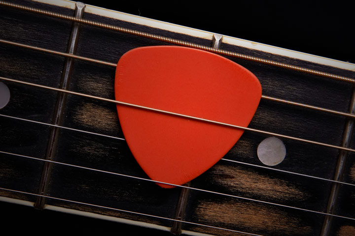 Customized guitar picks as birthday gifts for dad