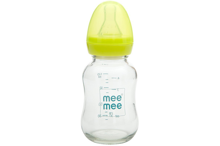 Mee Mee Premium Glass Feeding Bottle