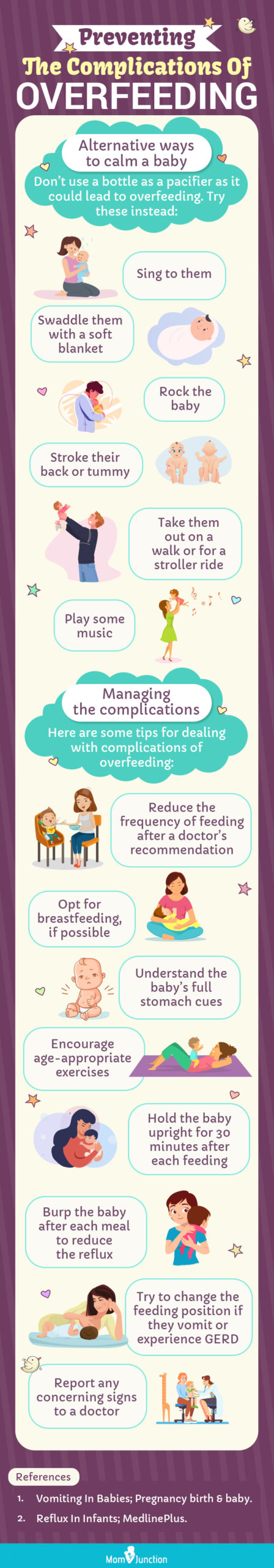 preventing the complication of overfeeding [infographic]