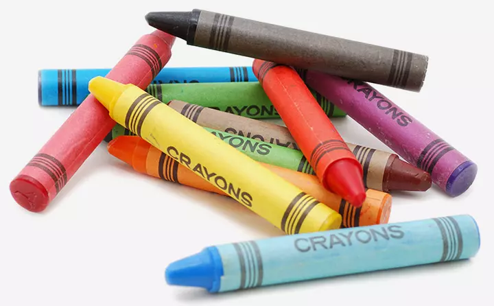 The crayon magic trick for kids