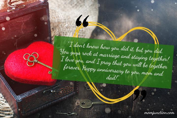 25th wedding anniversary wishes for mom and dad