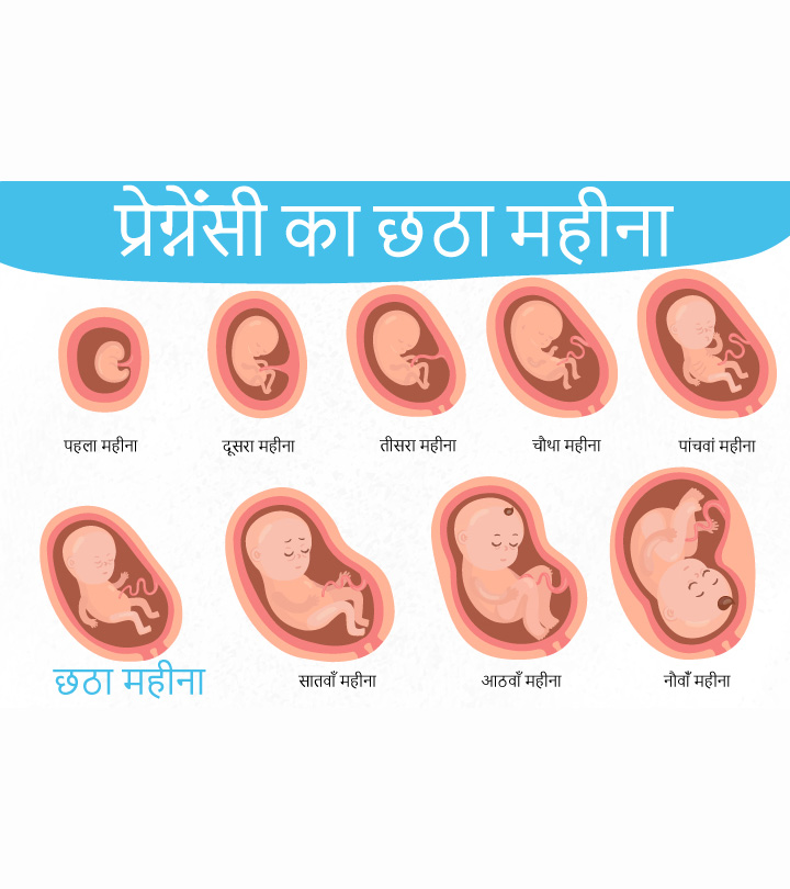 गर्भावस्था का छठा महीना- लक्षण, बच्चे का विकास और शारीरिक बदलाव | 6 Month Pregnancy in Hindi