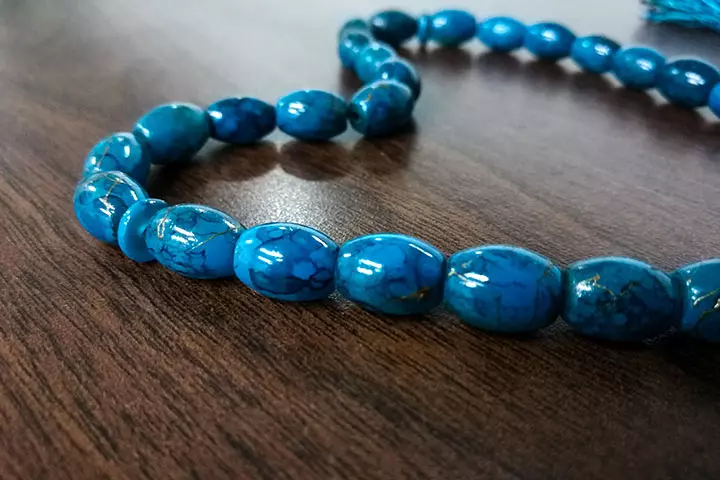 Blue Beads For Newborns