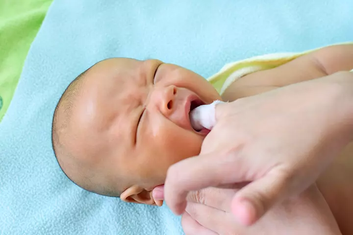 Clean Baby's Gums