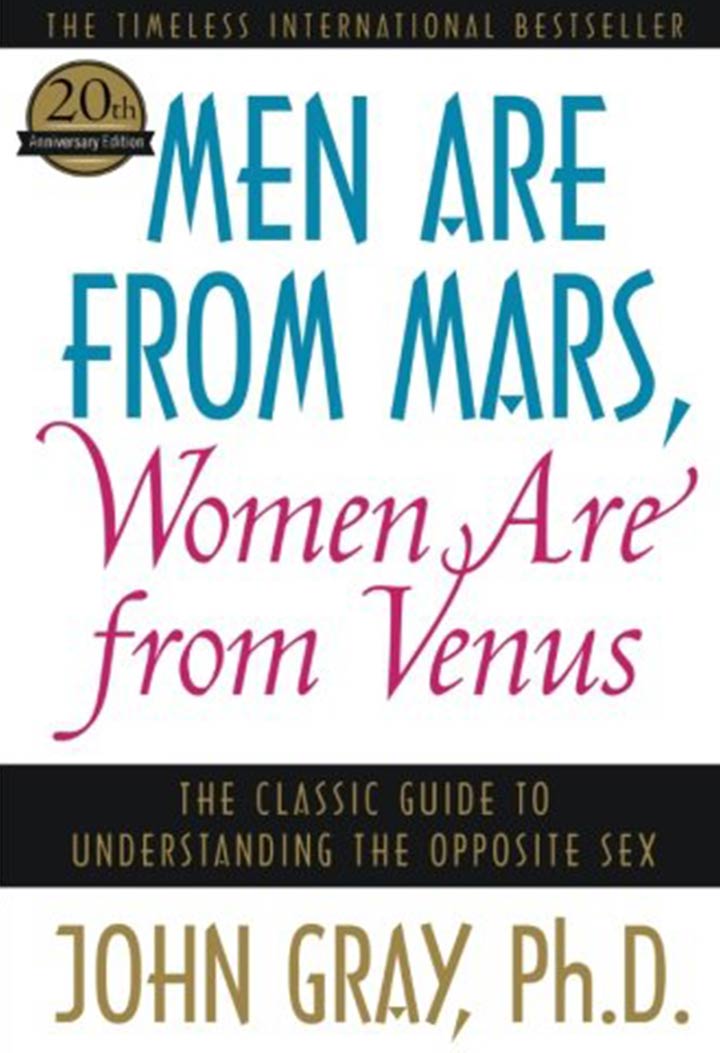 Men Are From Mars, Women Are From Venus by John Gray - Relationship book