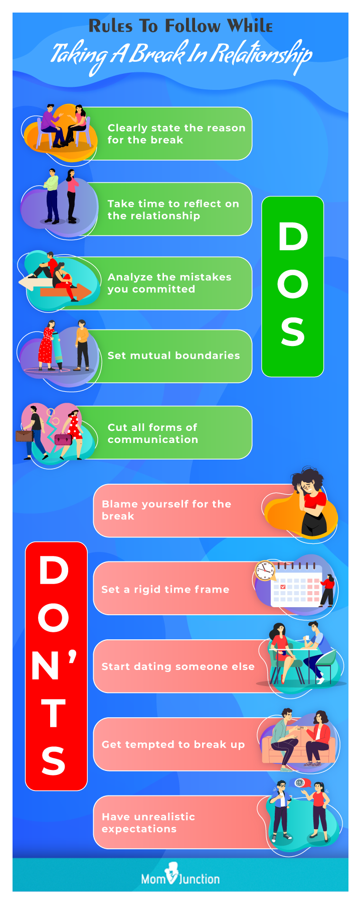 taking a break in a relationship (infographic)