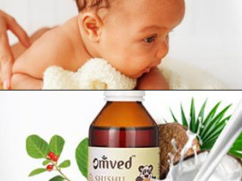 Keep Your Baby Healthy and Strong with OMVED’s Shishu Thailam Baby Massage Oil