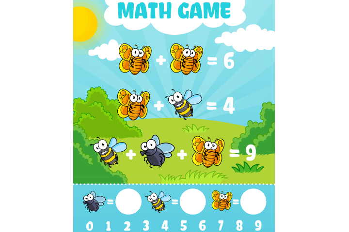 Math Puzzle Game Children Education Game Iq Test Brain Training Stock  Illustration - Download Image Now - iStock