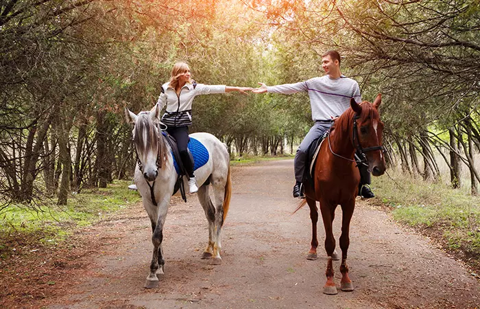 Try horseback riding