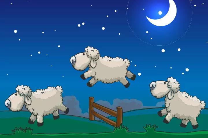 White Sheep English poem for kids