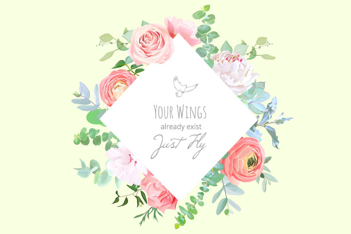 Your wings already exist just fly, birthday wishes for kids