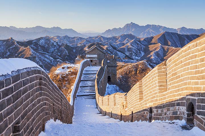 Facts about the Badaling section of the Great Wall of China for kids