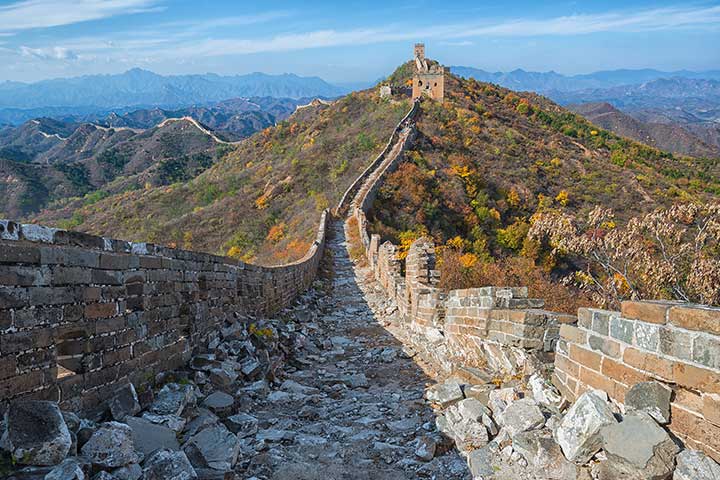Facts about the workers of the Great Wall of China for kids