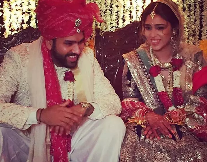 Cricketer Rohit Sharma c