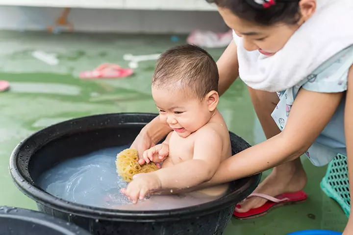 Don't Bathe Your Little One Too Soon
