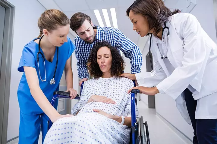 First-Time Mother Gives Birth