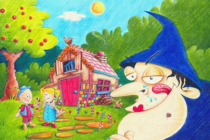Hansel and Gretel fairy tale for kids
