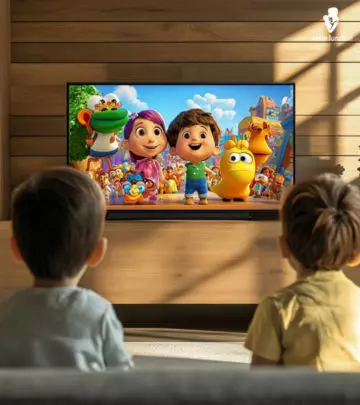 Informative and entertaining TV shows help children to learn while enjoying.