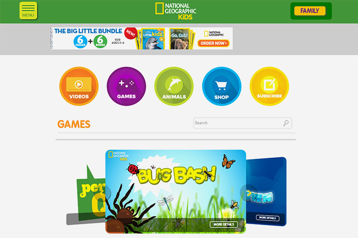 Child-Friendly Gaming Portal With Thousands of Free Games - Mom and More