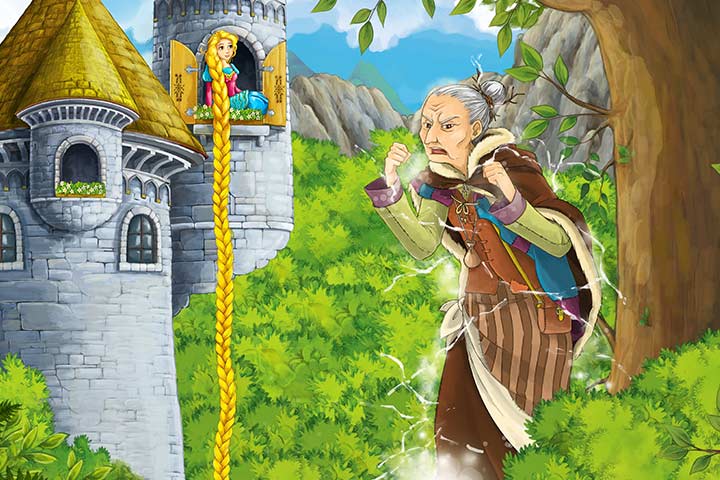 Rapunzel fairy tale for kids