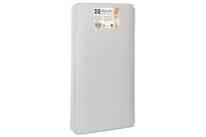 sealy perfect rest crib toddler mattress